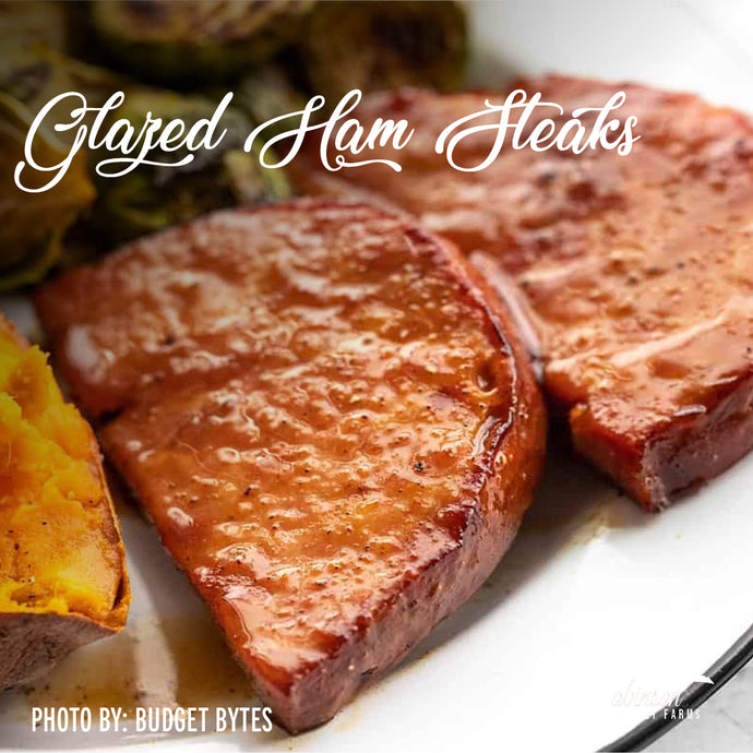 Glazed Ham Steaks