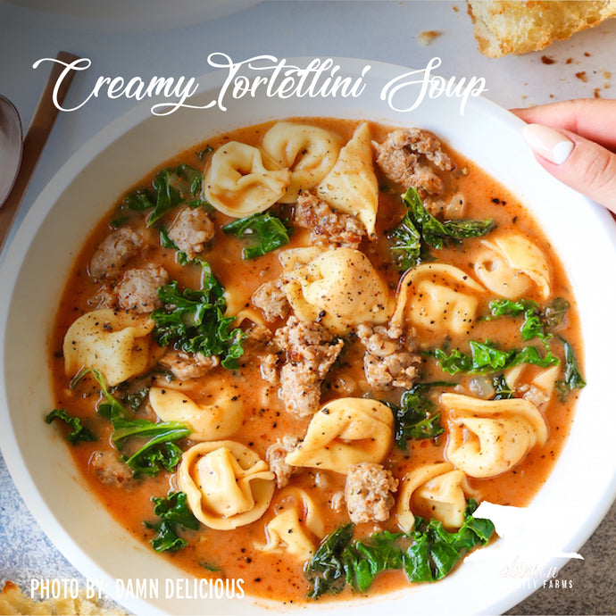 Creamy Tortellini Soup