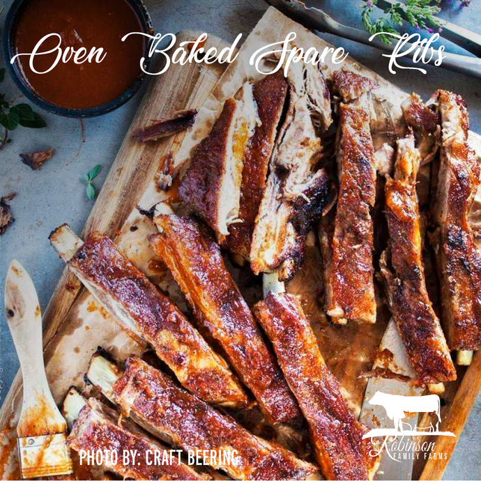 Oven Baked Spare Ribs
