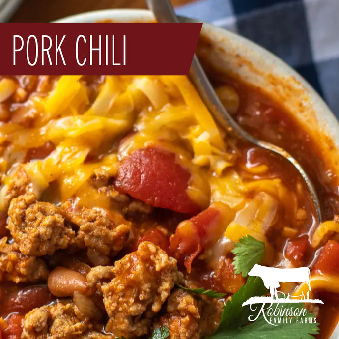 Ground Pork Chili