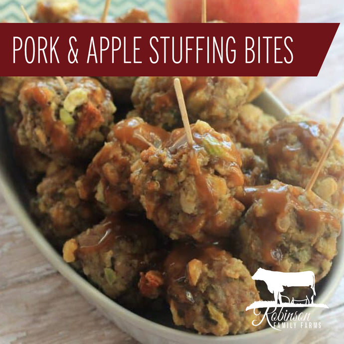 Pork & Apple Stuffing Bites